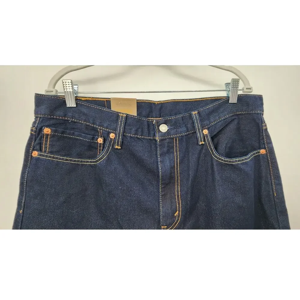 New NWT Levi's‎ 512 Slim Taper Eco Ease Size 36 X 32 Dark Wash